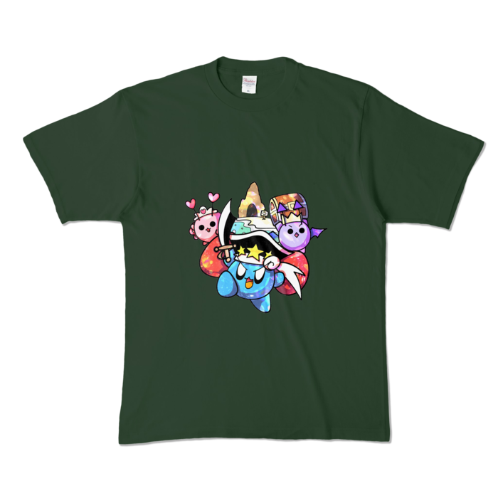 カラーTシャツ - XL - フォレスト (濃色)