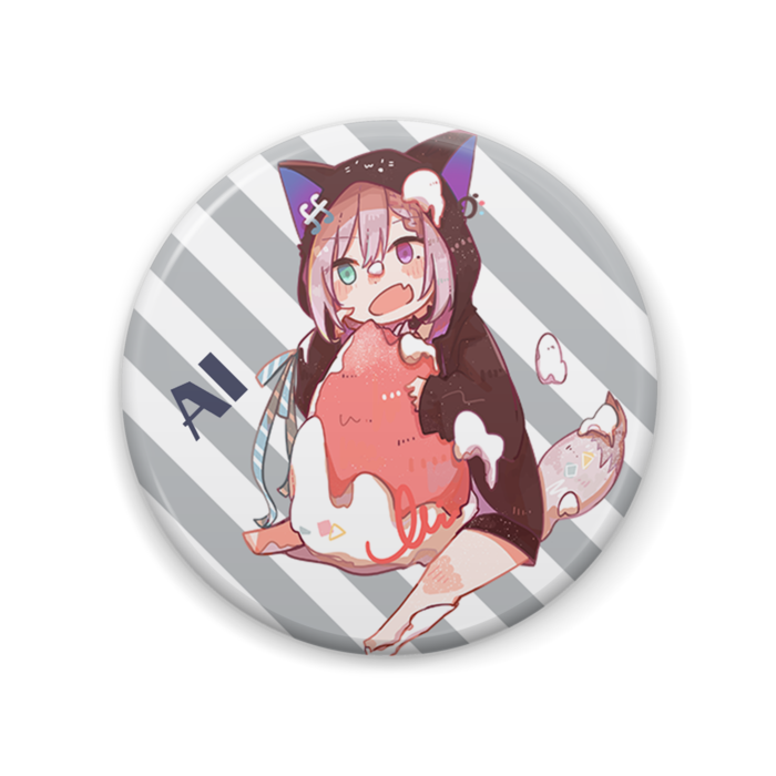 AI 缶バッジ  57mm