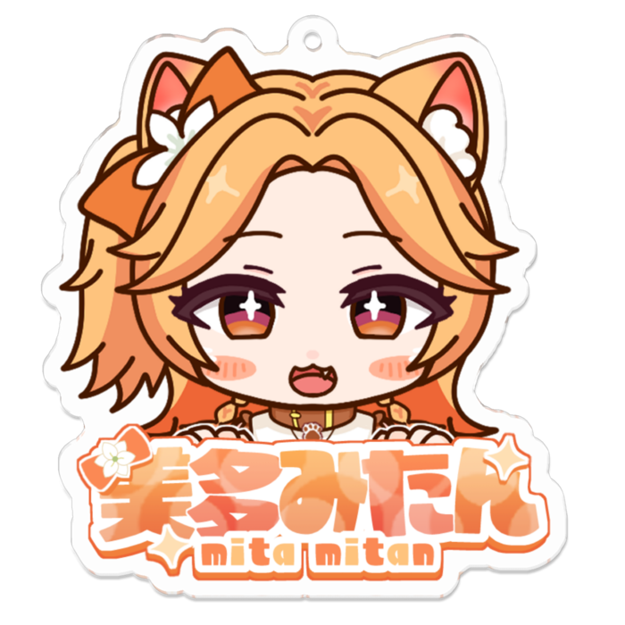 アクリルキーホルダー - 70 x 70 (mm)