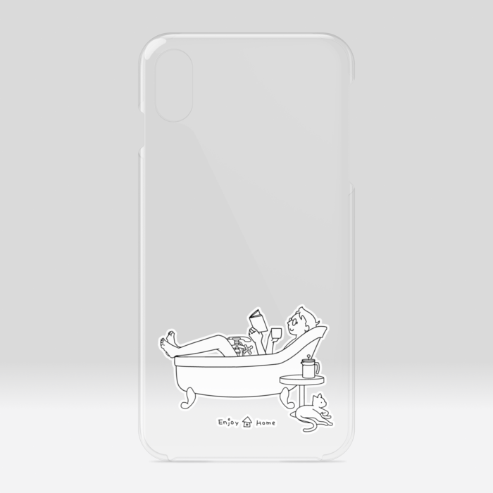 クリアiPhoneケース - iPhone XSMax