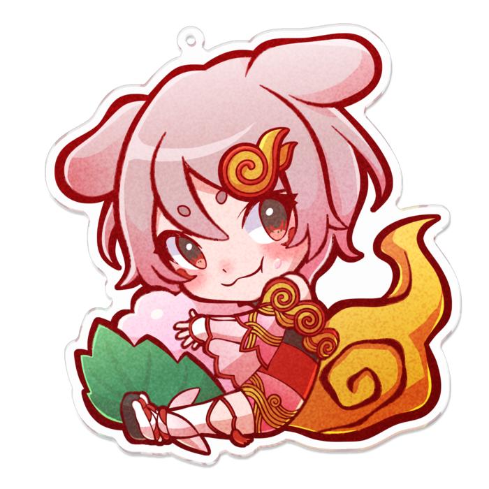 アクリルキーホルダー - 100 x 100 (mm)