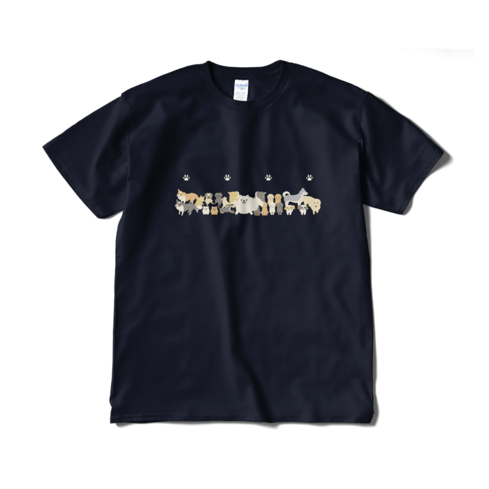 Tシャツ短納期　紺　XL