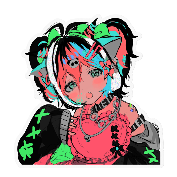 ステッカー - 100 x 100 (mm)