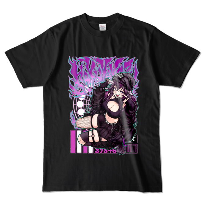 カラーTシャツ - L - ブラック (濃色)