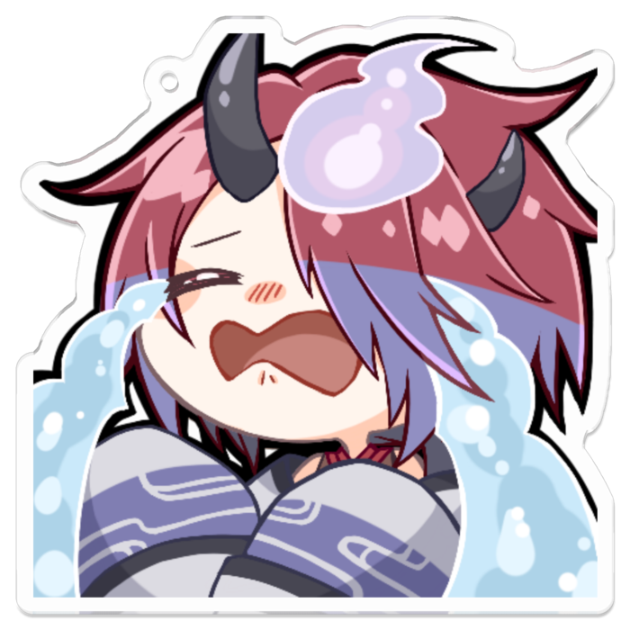 アクリルキーホルダーver泣き