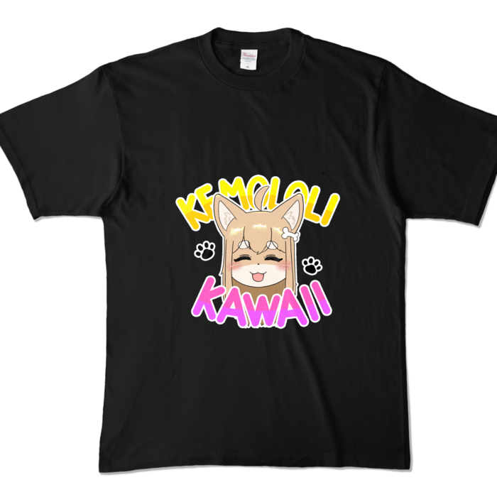 カラーTシャツ - XL - ブラック (濃色)