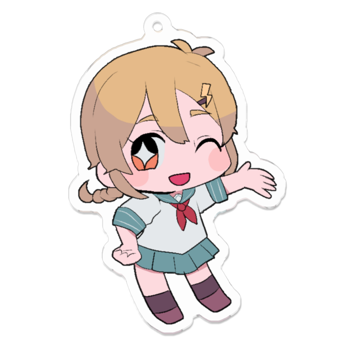 アクリルキーホルダー - 70 x 70 (mm)