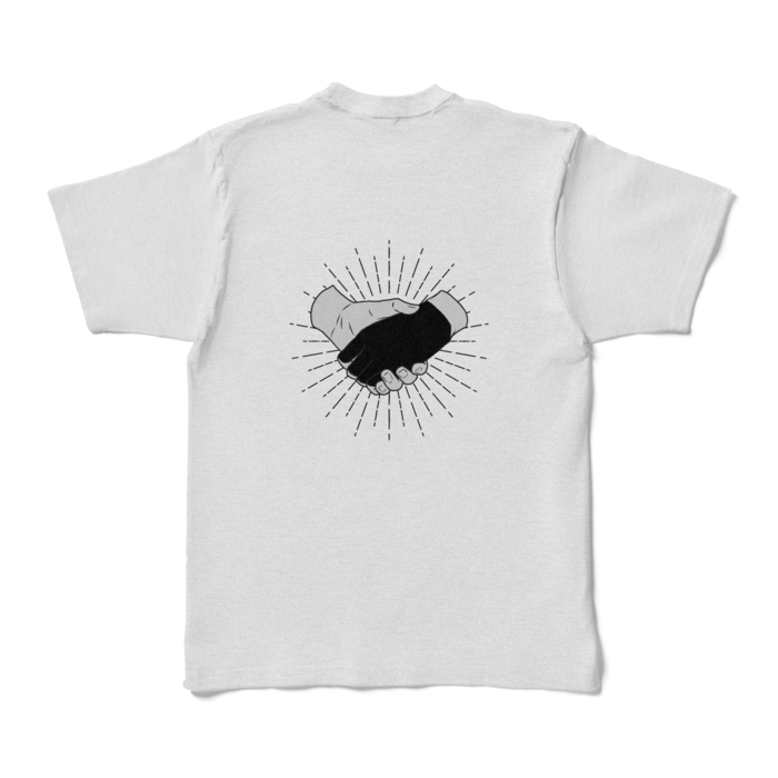 カラーTシャツ - XL - アッシュ (淡色)