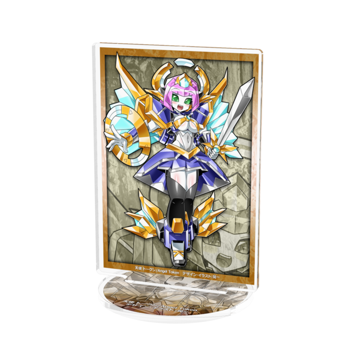 アクリルフィギュアトークン 天使 100x100mm