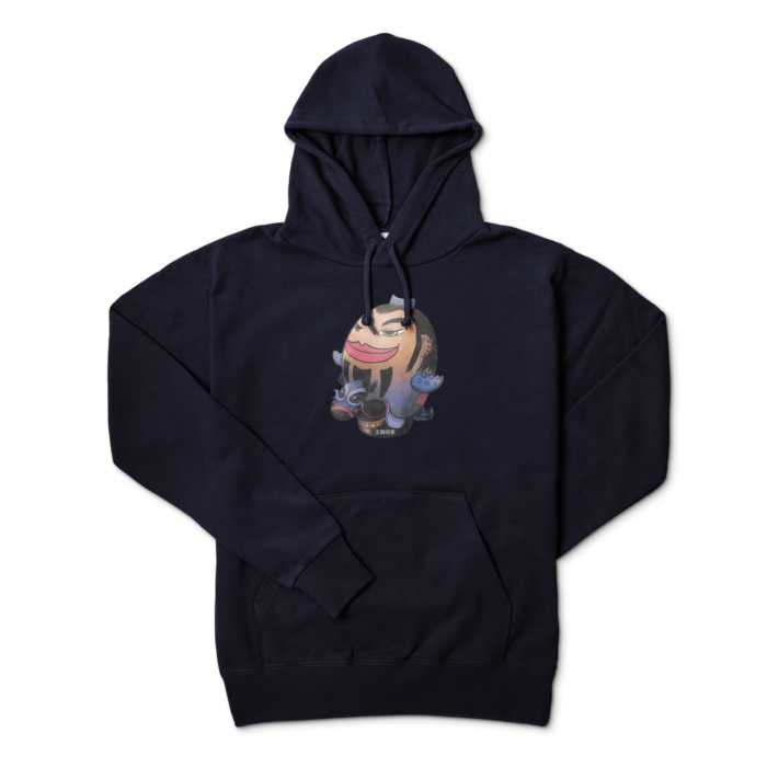 パーカー - L - ネイビー