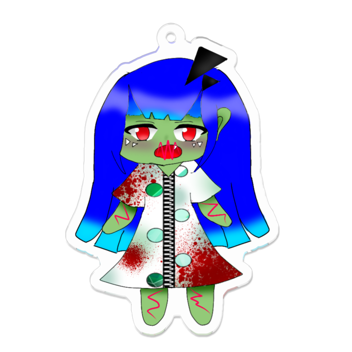 アクリルキーホルダー - 70 x 70 (mm)