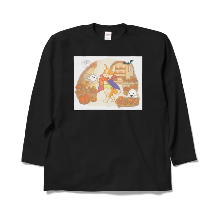 ロングスリーブTシャツ - XL - ブラック