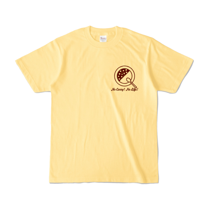 カラーTシャツ - S - ライトイエロー （淡色）