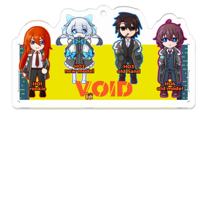 アクリルキーホルダー - 70 x 70 (mm)