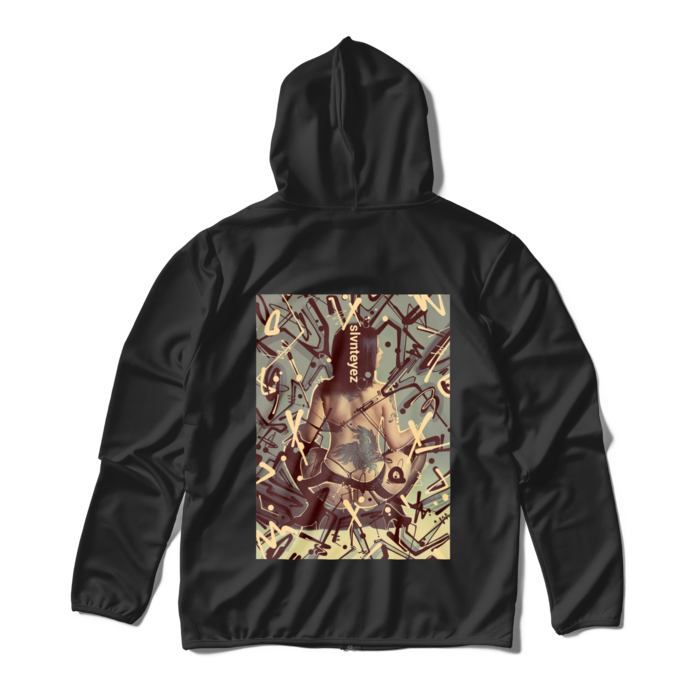 ジップパーカー - M - ブラック