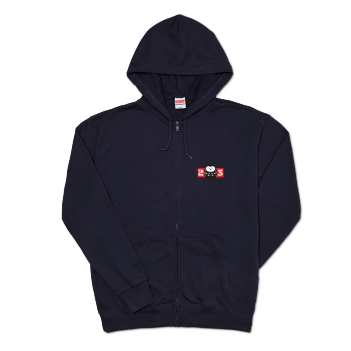 ジップパーカー - XL - 両面(2)