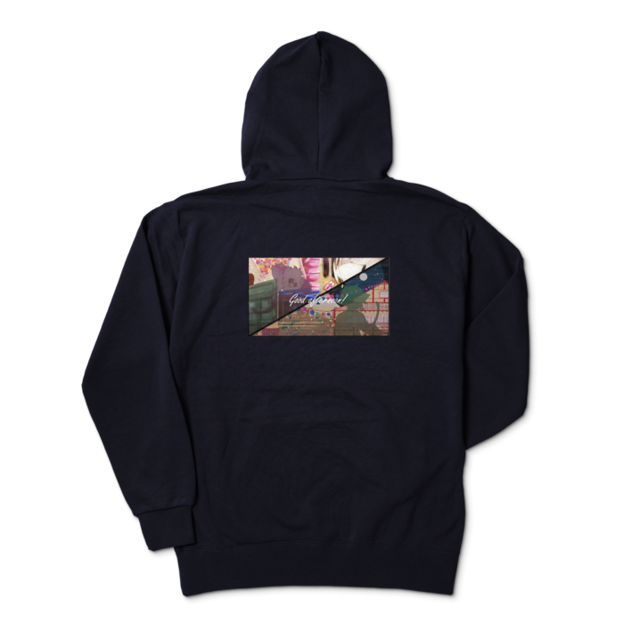 パーカー - XL - ネイビー