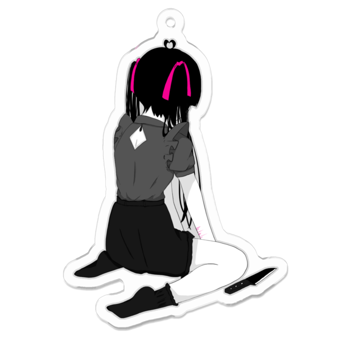 アクリルキーホルダー - 70 x 70 (mm)