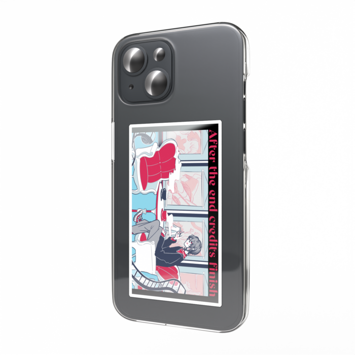 スマホステッカー - エンドロールが終わったら（ロゴあり）