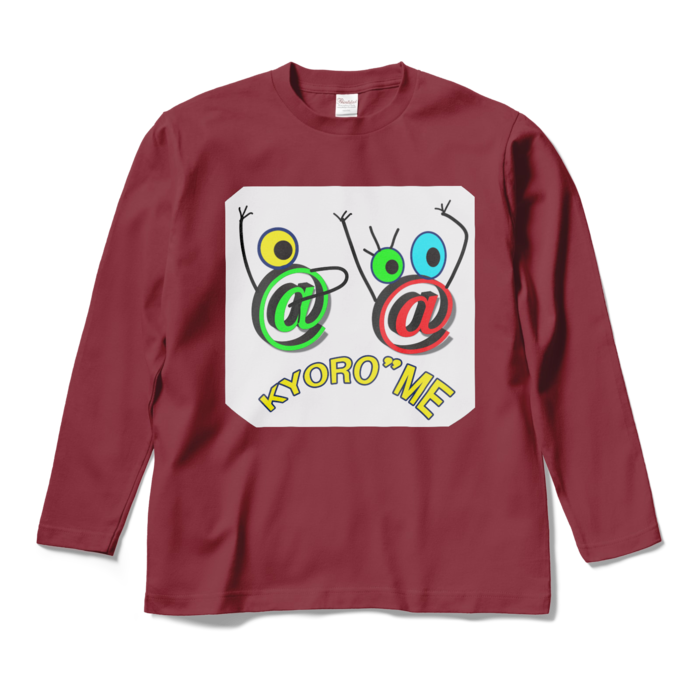 ロングスリーブTシャツ - M - バーガンディ