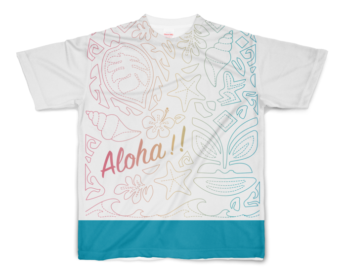 フルグラフィックTシャツ - S - 正面印刷のみ