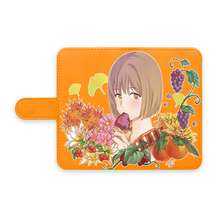 手帳型Androidケース - S - ストラップ穴 なし