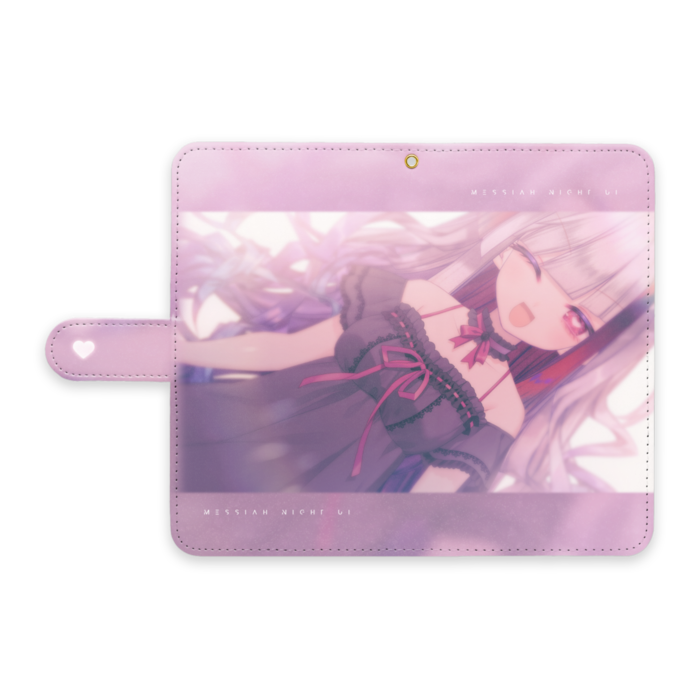 手帳型Androidケース - L - ストラップ穴 あり
