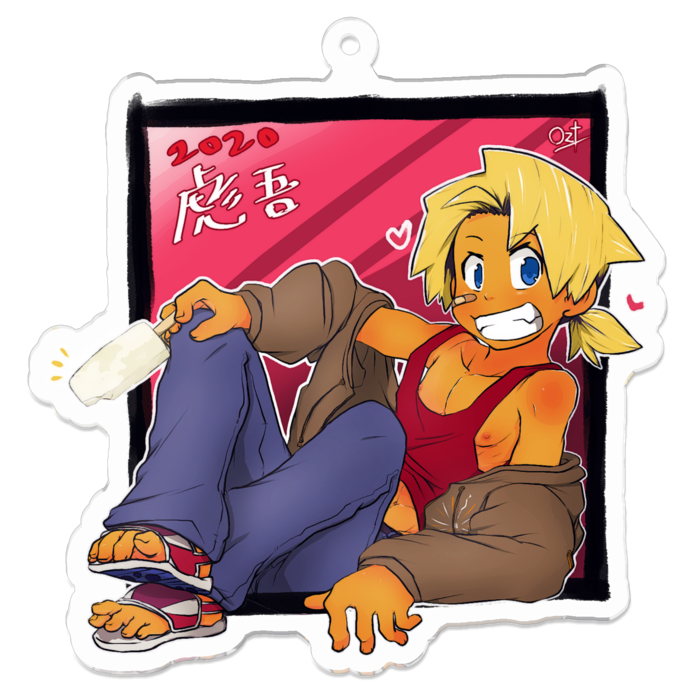 アクリルキーホルダー - 70 x 70 (mm)