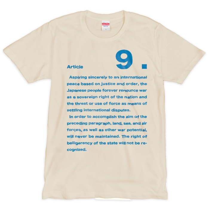 Tシャツ（シルクスクリーン印刷） - L - 1色(3)