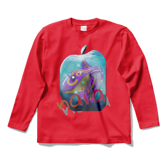 ロングスリーブTシャツ - S - レッド