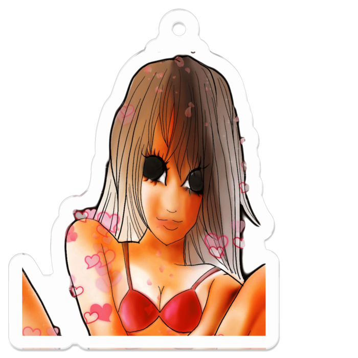 アクリルキーホルダー - 50 × 50 (mm)