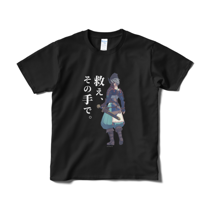 『オノゴロ物語』救え－マサタケ（B）Tシャツ（短納期） - S - ブラック