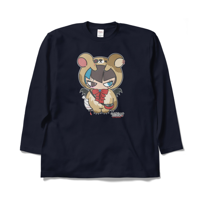 ロングスリーブTシャツ - XL - ネイビー