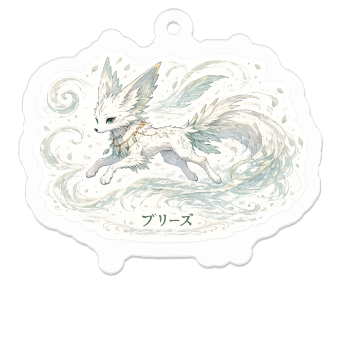アクリルキーホルダー - 50 x 50 (mm)