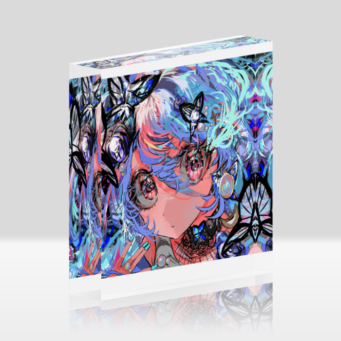 アクリルブロック - 100x100mm