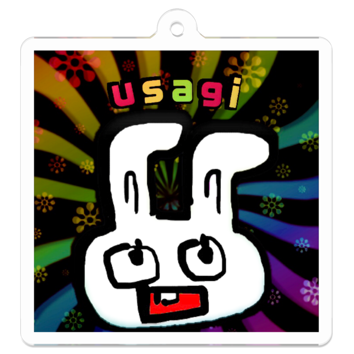 アクリルキーホルダー - 50 x 50 (mm)