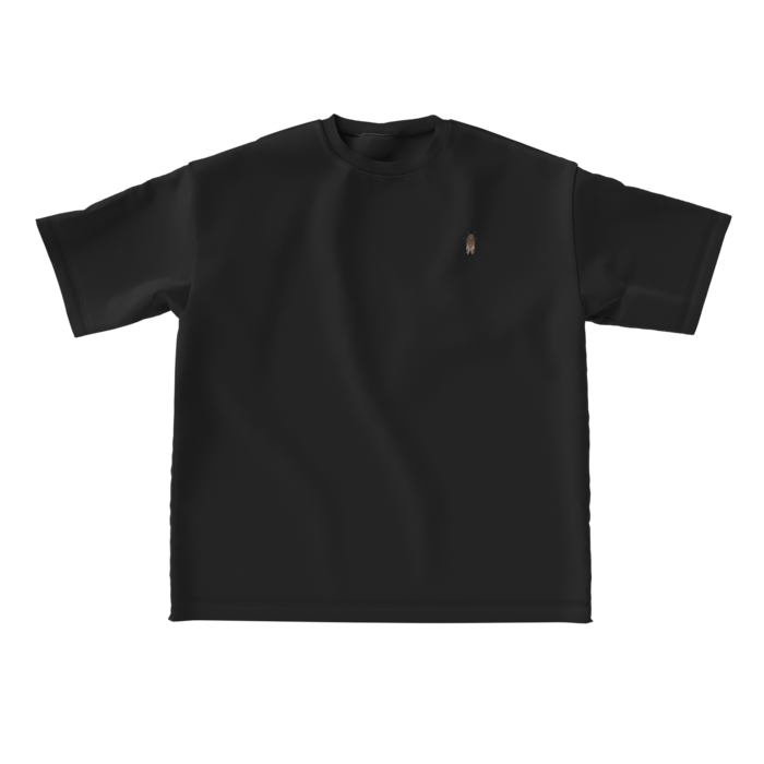 ビッグシルエットTシャツ - L - 黒