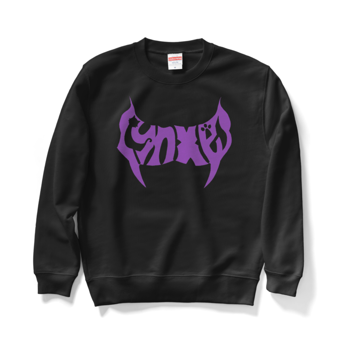 - M - ブラック（紫文字）