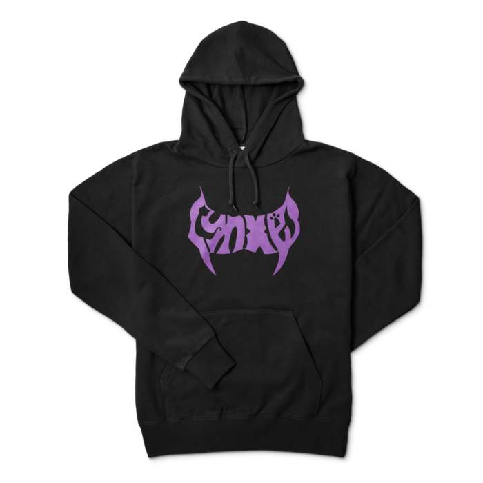 - L - ブラック（紫文字）