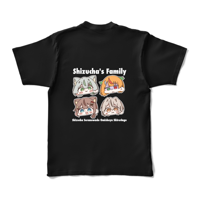 カラーTシャツ - XL - ブラック (濃色)