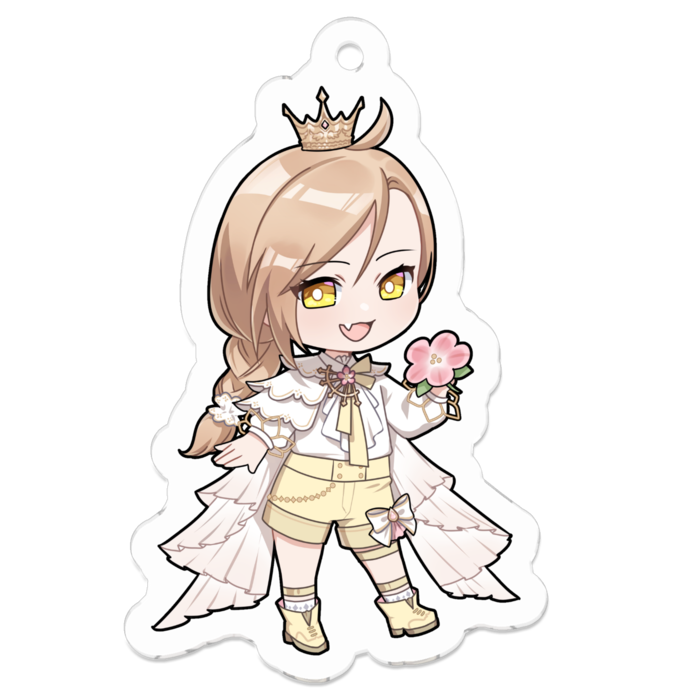 アクリルキーホルダー - 50 x 50 (mm) 【5周年ver.】