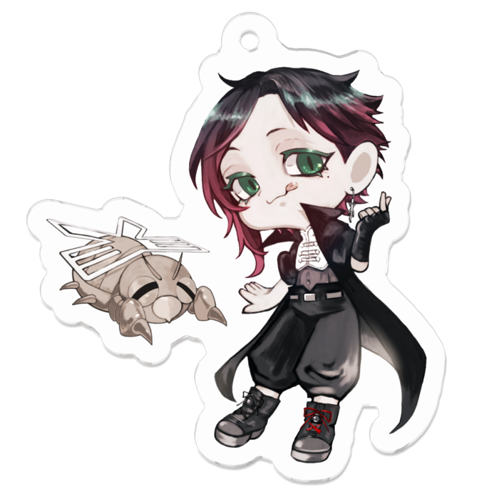 アクリルキーホルダー - 50 x 50 (mm)