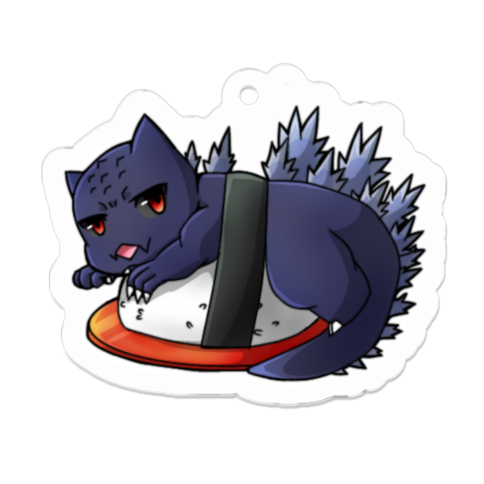 アクリルキーホルダー（コーティング） - 50 x 50 (mm)