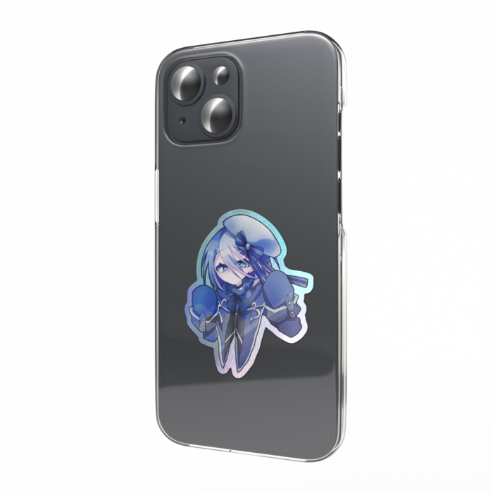 オーロラスマホステッカー - 縦