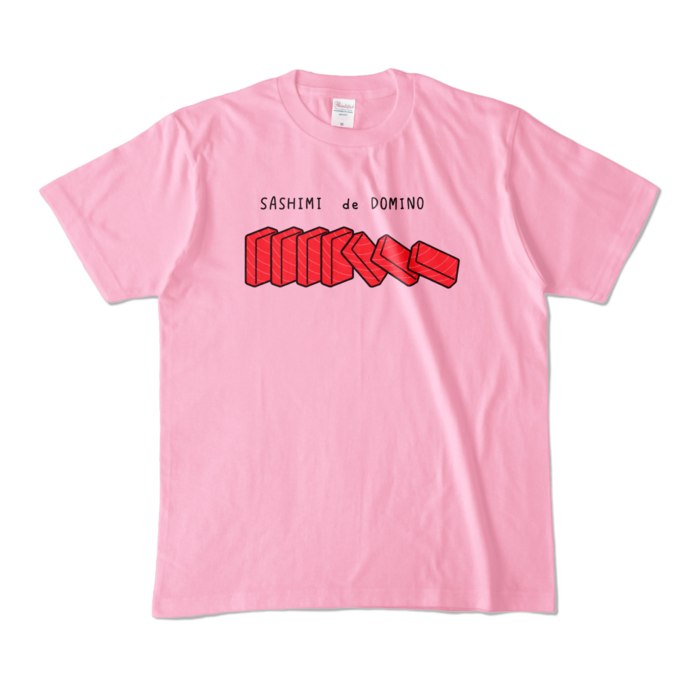 カラーTシャツ - M - ピーチ (淡色)