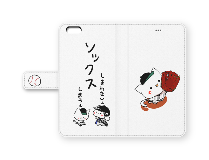 手帳型iPhoneケース - iPhone6 Plus