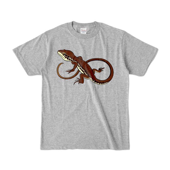 カラーTシャツ - S - 杢グレー (濃色)