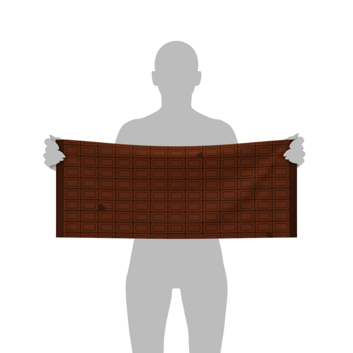 フェイスタオル - 84 × 34cm