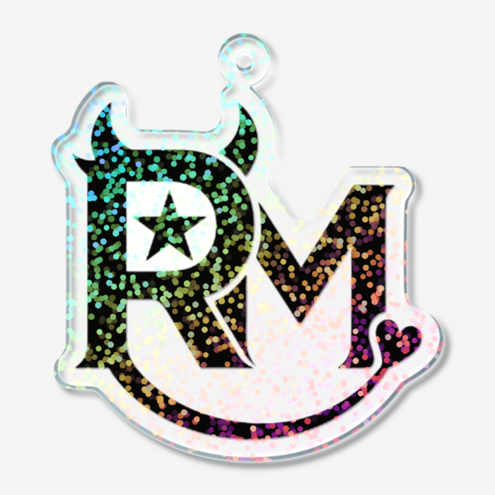 ホログラムアクリルキーホルダー - 50 × 50mm