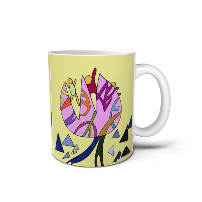 マグカップ - 直径 8 cm / 高さ 9.5 cm